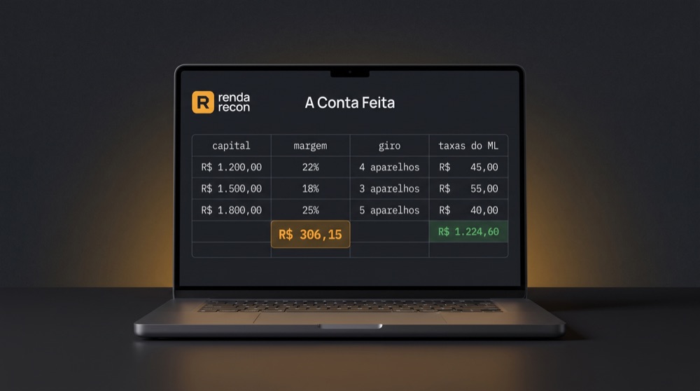 Planilha da conta feita